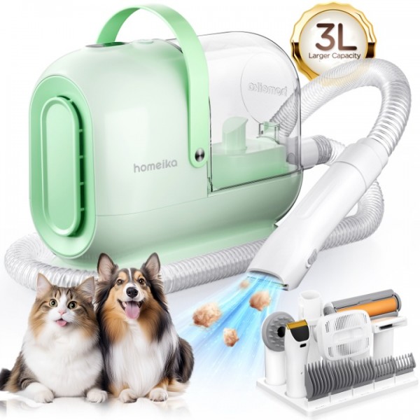 Homeika Upgraded Dog Grooming Kit, 3L Low Noise Pe...
