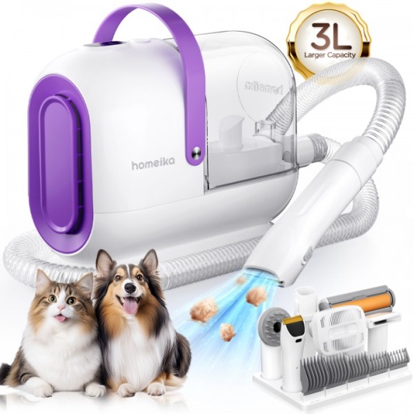 Homeika Upgraded Dog Grooming Kit, 3L Low Noise Pe...